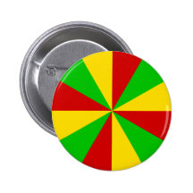 Rasta Rays Buttons