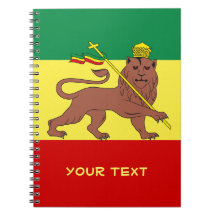 Rasta Reggae Lion of Judah Note Books