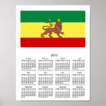 Rasta Reggae Lion of Judah Poster