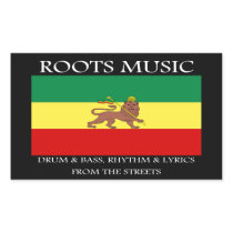 Rasta - Roots Music Ethiopia Flag Lion of Judah