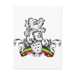 Rasta shield postcards