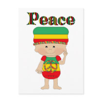 Rasta Themed Gifts and Tees for Kids, Adults Postcards