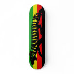 RASTA TIGER SKATE BOARD