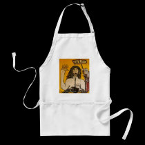 RASTA WITCH TRIALS GUILTY aprons