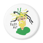 Rastaman Fridge Magnet