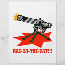 Rat A Tat Tat Custom Flyer