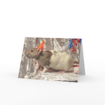 Rat B-day card