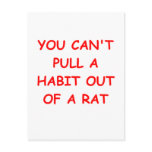 RAT divorce joke postcards