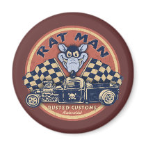 Rat Man Rusted Customs