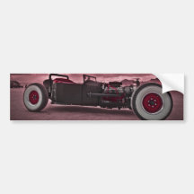 Rat Rod at Bonneville Bumper Sticker