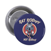 rat-rodney1-DKT Pinback Buttons