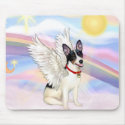 Rat Terrier Angel mousepads