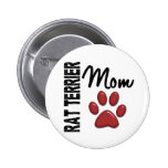 Rat Terrier Mum 2 Pinback Button