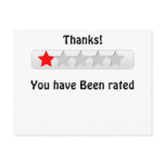 Rated postcards