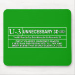 Rated U-3 mousepads