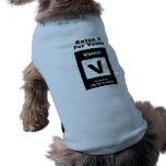 Rated V For Vomit pet clothing