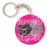 Rated xoxo keychains