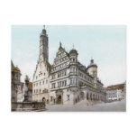 Rathaus of Rothenburg postcards
