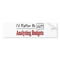 Rather Be Analysing Budgets