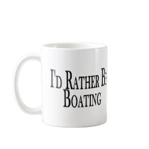 Rather Be Boating Mug