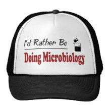 Rather Be Doing Microbiology Mesh Hat