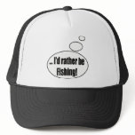 Rather Be Fishing Talking T-shirts Gifts Mesh Hat