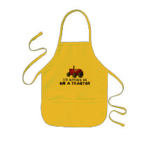 Rather Be On A Tractor Aprons