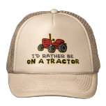 Rather Be On A Tractor Trucker Hat