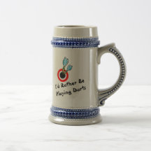 Rather Be Playing Darts Coffee Mug