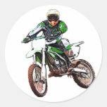 Rather Be Playing In The Dirt (Colour) Stickers