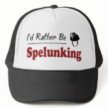 Rather Be Spelunking Mesh Hat