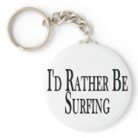 Rather Be Surfing keychains