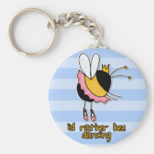 rather bee dancing keychains