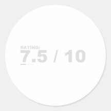 Rating: 7.5 / 10 - Scott Gamer Video Games Geek Round Stickers