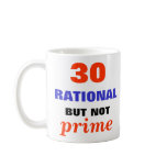 Rational but Not Prime Coffee Mugs
