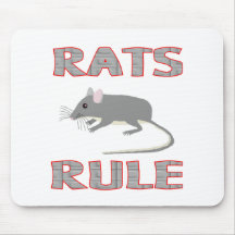 RATS RULE MOUSE MAT