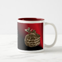 Rattlesnake fangs Mug