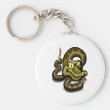 Rattlesnake Key Chain