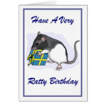 Ratty Birthday Cards