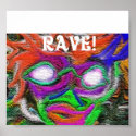Rave flyer posters