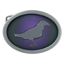 raven belt buckles