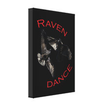 Raven Dance Canvas Print