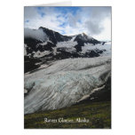 Raven Glacier, Alaska Greeting Card