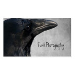 Raven Glamour Shot Business Card Template