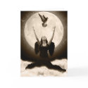 Raven Greeting Card