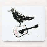 raven guitar song mouse pad