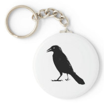 Raven Keychain