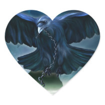 Raven Love Sticker 