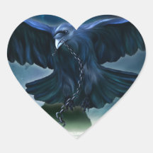 Raven Love Sticker 