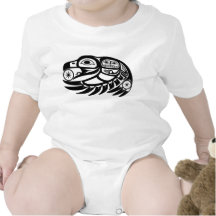 Raven Native American Design Creeper